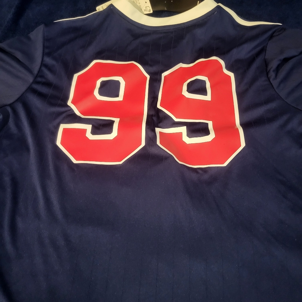 Adidas Kids Dark Blue Soccer Jersey NWT XL - Picture 10 of 11
